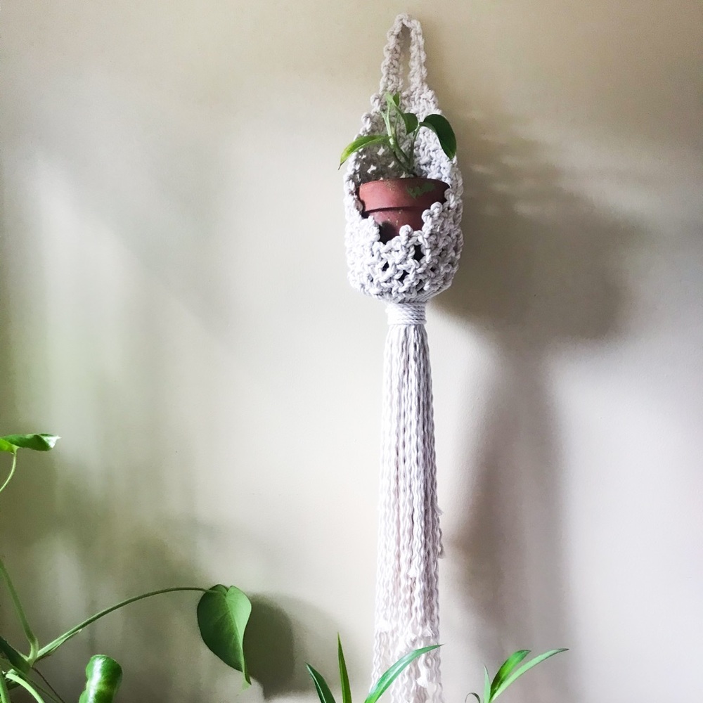 Handmade Macrame Plant Hanger